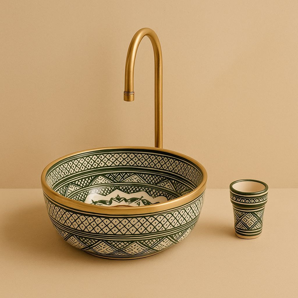 Moroccan Sinks & Bathroom Decor